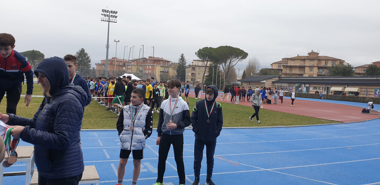 Categoria ragazzi: Campestre finale provinciale. 
5° classificato: Brando Giulivi 1A
