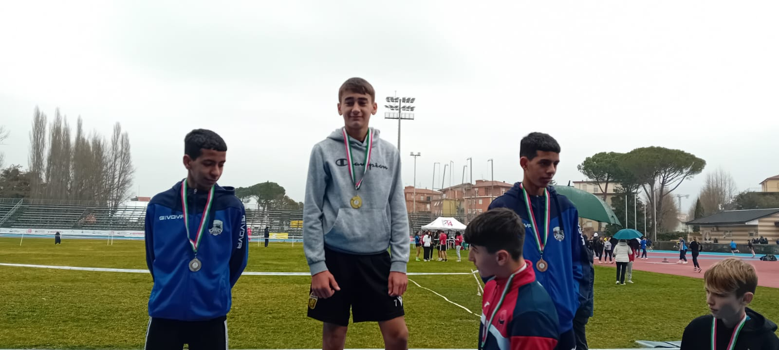 Fase provinciale campestre 
1° classificato Sabuzi Ettore Montopoli