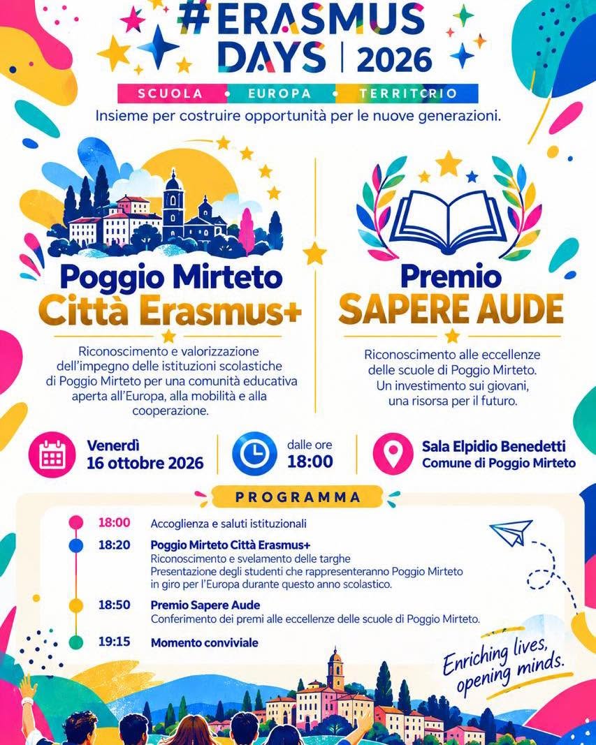 Poggio Mirteto celebra l'Europa e il Talento! 